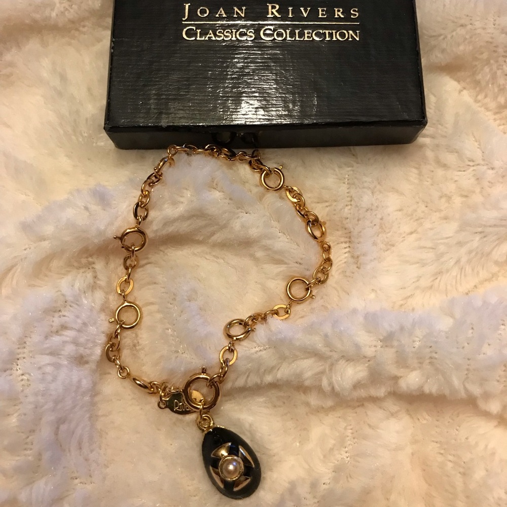Joan Rivers Egg Bracelet